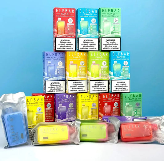 Buy Elfbar Raya D3 25000 (25K Puffs) Disposable Vape | Express Delivery in india